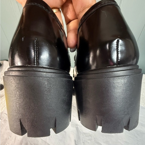 Sincerely Jules Shiny Black Loafers main image 7